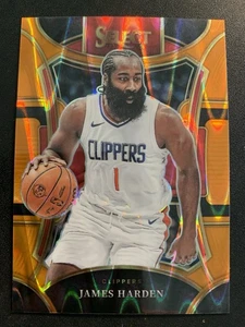 2023-24 Panini Select - Orange Tectonic Prizm #337 - Mezzanine - James Harden - Bild 1 von 2