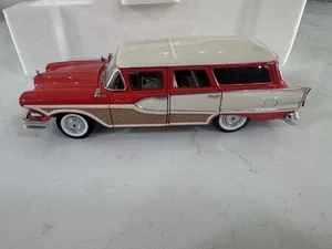 Danbury Mint 1958 Edsel Bermuda Station Wagon Six Passenger 1/24 Die Cast Car - Picture 1 of 8