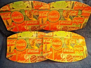 4 Vintage Coca Cola Tischsets - Bild 1 von 6