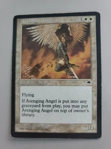 MTG Avenging Angel Tempest Regular Rare LP See Pictures And Description - Picture 1 of 2