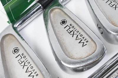 Maxfli Revolution Black Dot Irons / 3-PW+SW / Regular Flex Dynamic Gold R300 - Image 1 of 4