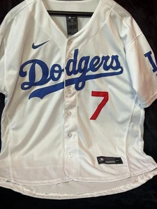 Camiseta Julio Urias Nike Auténtica Campeón Serie Mundial 2020 Parche 40 - Imagen 1 de 5