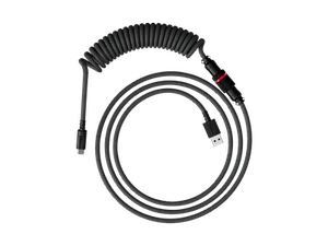 HyperX USB-C Coiled Cable Gray-Black - Afbeelding 1 van 9