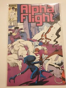 Alpha Flight #54 Marvel Comics Jan 1988 NM condition  - Bild 1 von 3