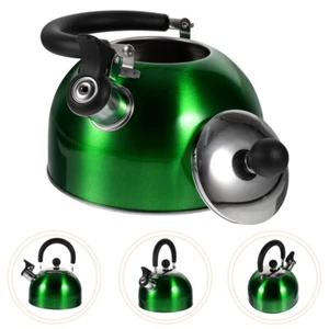 Whistling Tea Kettle Stainless Steel Teapot Stove Top Teapot with Ergonomic - Picture 1 of 12