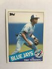 1985 Topps Tony Fernandez Toronto Blue Jays #48 Rookie RC Baseball Card. rookie card picture