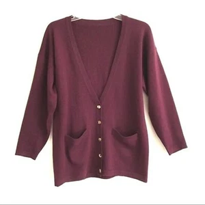 Vintage grandpa button front cardigan M - Picture 1 of 6