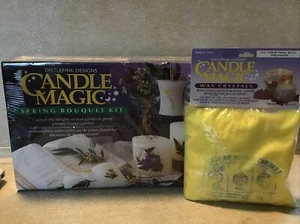 Distlefink Designs Candle Magic Spring Bouquet Kit Comes With Yellow Wax Package - Picture 1 of 8