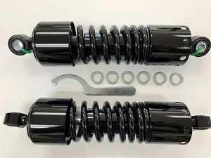Suzuki VS1400 Intruder S83 Boulevard 11.5" Short Black Bobber Shocks - Picture 1 of 1