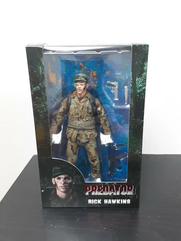 Exclusive SDCC 2018 Rick Hawkins NECA Predator 30th Anniversary 7” Action Figure Cover