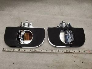 Mini Boards Floorboards Skull Highway pegs Softail Sportster Dyna Motorcycle Pas - Picture 1 of 9