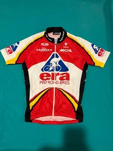 Nalini Era Pro Bikes Cyclist Jersey Adult Large Full Zip Front Made in Italy - Picture 1 of 5