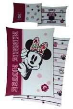 Disney Minnie Renforce Mouse Baby Wende Bettwäsche Set 2 teilig 100 x 135cm