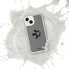 QUANT QNT iPhone case - Gray/black logo design -  fits for X,11,12,13,14,Pro,Max