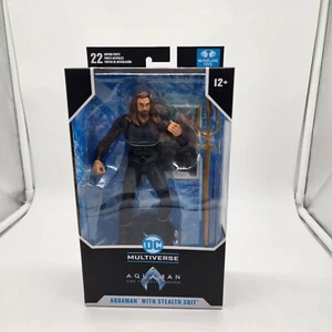 McFarlane DC Multiverse AQUAMAN WITH STEALTH SUIT (AQUAMAN AND THE LOST KINGDOM) - Picture 1 of 6