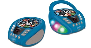 Lexibook Leuchtender Bluetooth CD-Player Tragbar Marvel Avengers UVP:60€ R/2745 - Bild 1 von 9
