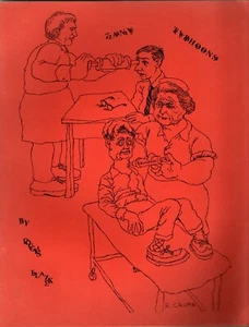 DOUGLAS BLAZEK - ZANY TYPHOONS - 1970 - EDITION OF 200 - COVER ART BY R. CRUMB - Foto 1 di 1
