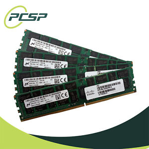 128GB RAM KIT Micron 4x 32GB PC4-2666V-L 2Rx4 DDR4 LRDIMM MTA36ASF4G72LZ-2G6D1QG