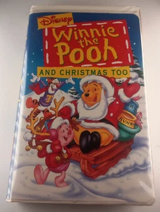 Winnie the Pooh and Christmas Too (VHS) 1991 Jim Cummings, Peter Cullen TESTED - Picture 1 of 3