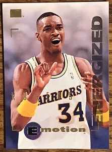 Carlos Rogers 1994-95 SkyBox Emotion Rookie Card #32 Warriors NBA RC Free Ship - Picture 1 of 3
