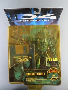 1996 ID4 Independence Day Alien Science Officer Trendmasters NIB - Picture 1 of 8
