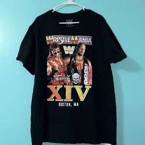WWF Wrestlemania XIV Boston MA T shirt SHAWN MiICHAELS STONE COLD SIZE XL - Picture 1 of 2