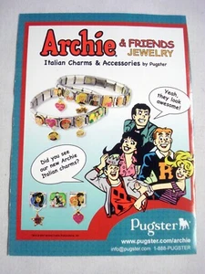 2007 Color Ad Archie & Friends Jewelry by Pugster Archie, Betty, Veronica - Picture 1 of 1