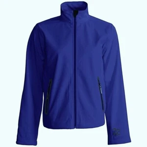 ZERO RESTRICTION Blue Highland Golf Waterproof Full Zip Jacket NEW Womens XS M - Picture 1 of 9