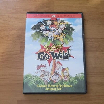 Rugrats Go Wild (DVD, 2003) - Nickelodeon - Includes FS and WS Versions -- 📀   - Image 1 of 2