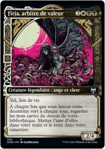 MTG Magic KHM FR Showcase FOIL - Firja, Judge of Valor/Firja, arbitre de valeur - Picture 1 of 1
