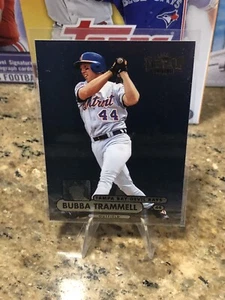 1998 Fleer/SkyBox Metal Universe Bubba Trammell Tampa Bay Devil Rays #163 MLB - Picture 1 of 14