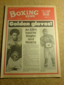BOXING NEWS - 21 Dec 1984 - HAGLER HEARNS - Picture 1 of 1