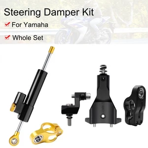 For Yamaha YZF-R3 Steering Damper Kit Stabilizers Mounting Bracket Set 2019-2023 - Picture 1 of 18
