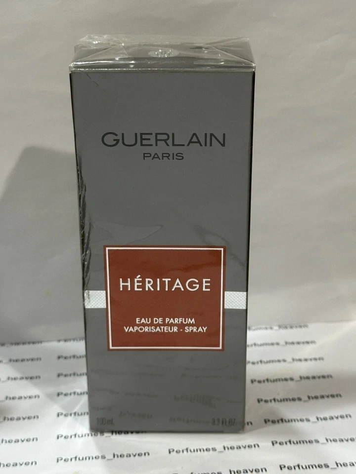 Heritage от Guerlain 3,3 жидкой унции / 100 мл парфюмированная вода спрей для мужчин запечатанный - Изображение 1 из 1