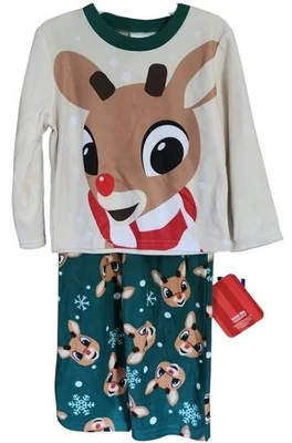 Rudolph The Red Nosed Reindeer Toddler Girls Pajama Set Size 3T - Image 1 of 2