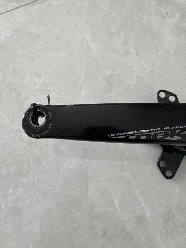 Look Crankset Zed 2 Monobloc carbon. 170,172.5,175.  - Image 1 of 4