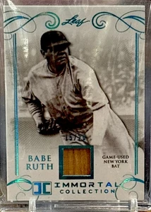 2017 Leaf Immortal Collection #YB-29 Babe Ruth Yankee Authentic Used Bat Relic! - Picture 1 of 9