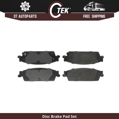 Para Chevrolet Avalanche 2007-2013 | Pastillas de freno de disco traseras centradas | Semimetálicas Foto 1 de 3