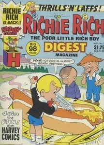 Richie Rich Digest Magazine #2 VF- 7.5 1986 Stock Image - Picture 1 of 1