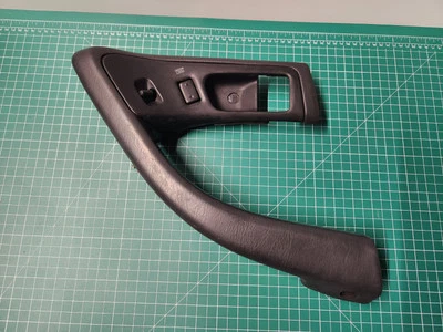 Interruptor de ventana del pasajero Toyota Celica 1990-1993 con bisel y tirador de puerta Parte OEM Foto 1 de 4