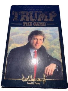 HTF TRUMP The Game 1989 Milton Bradley Made in USA Donald J Trump COMPLETE - Picture 1 of 18