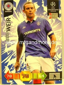 Adrenalyn XL Champions League 10/11 - David Weir