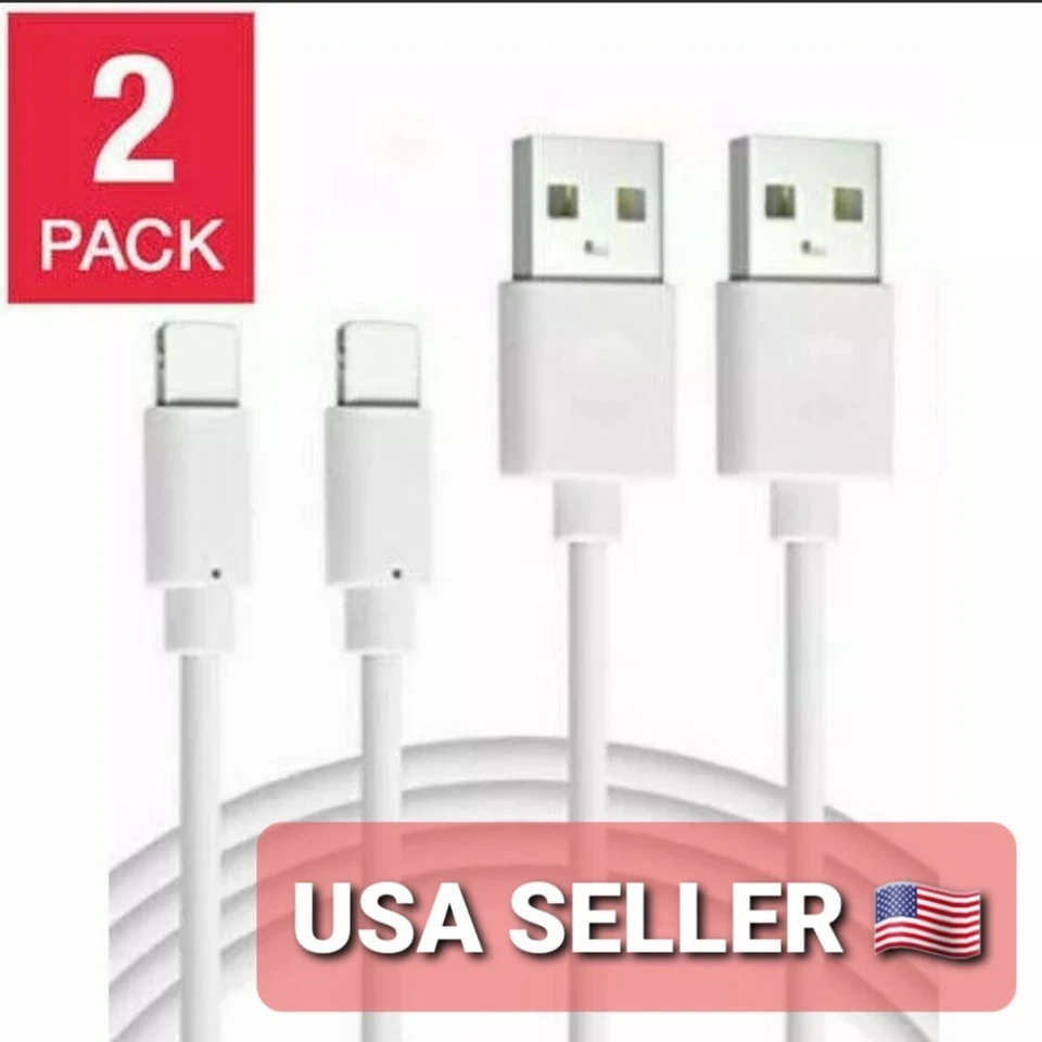 2PACK USB Charger Cable Cord For iPhone 12 11 PRO XR X XS MAX 8 7 6 6S 5 PLUS SE - Image 1 of 1