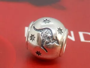 Genuine Pandora Austrailia Southern Cross Kangaroo Charm 791301 - Picture 1 of 11