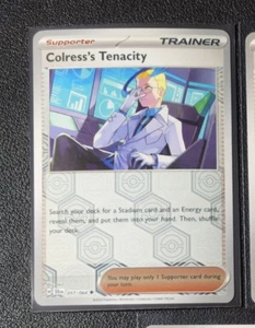 reverse holo Colress's Tenacity 057/064 Pokemon card SV Shrouded Fable NM - Picture 1 of 1