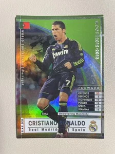 2012-13 Panini WCCF Cristiano Ronaldo Refractor Card WOS Real Madrid - Picture 1 of 2