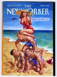 New Yorker magazine June 22 29 1998 Stephen King NM NO LABEL & NO UPC - Picture 1 of 4