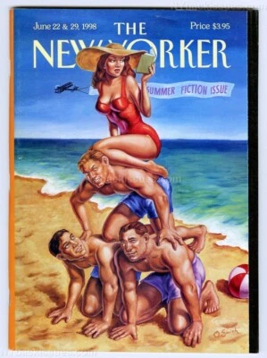 New Yorker magazine June 22 29 1998 Stephen King NM NO LABEL & NO UPC - Imagem 1 de 4