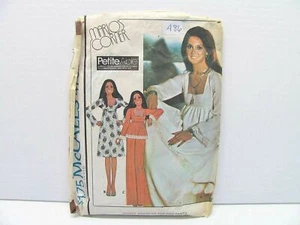 Abito McCall's 4762 Miss taglia 10 top pantaloni modello cucito Petite-Able #486 - Foto 1 di 6