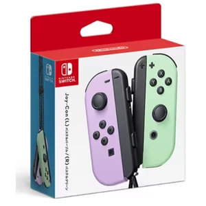 Nintendo Switch Joy-Con Pastel Purple (L) / Pastel Green (R) Genuine Controllers - Picture 1 of 2